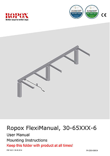 Ropox user and mounting manual - FlexiManual