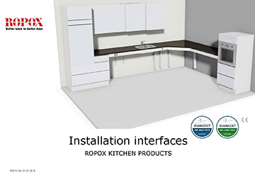Ropox Installation interfaces kitchen products