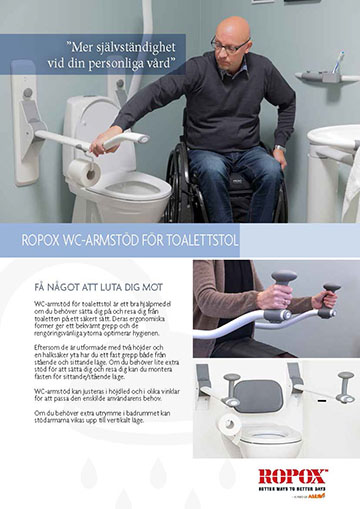 Data leaflet Ropox WC-Armstöd