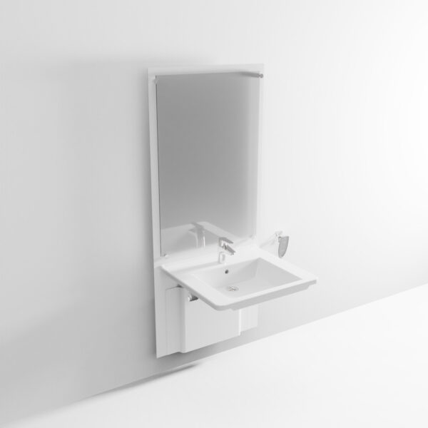 SlimLine -  Elektriskt Höjdjusterbart Tvättställ - Bild 4